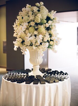 Ivory Orchid And Rose Bouquet