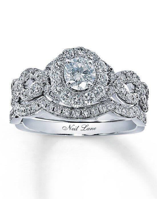 Neil Lane Diamond Bridal Set 1 1/6 ct tw RoundCut 14K