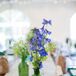 Purple Wildflower Centerpieces