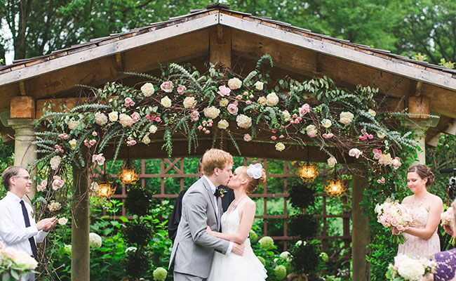 A Soft, Floral Garden Wedding from Stillwater, Minnesota