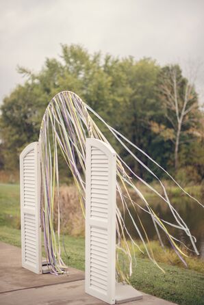 Shabby Chic Candy Bar With Streamers