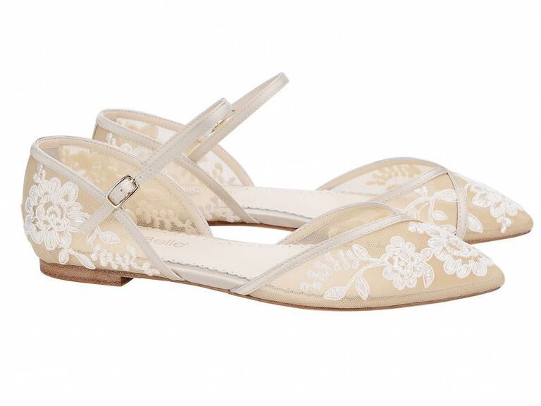 25 Flat Wedding Shoes Fancy Enough for Your Special Day