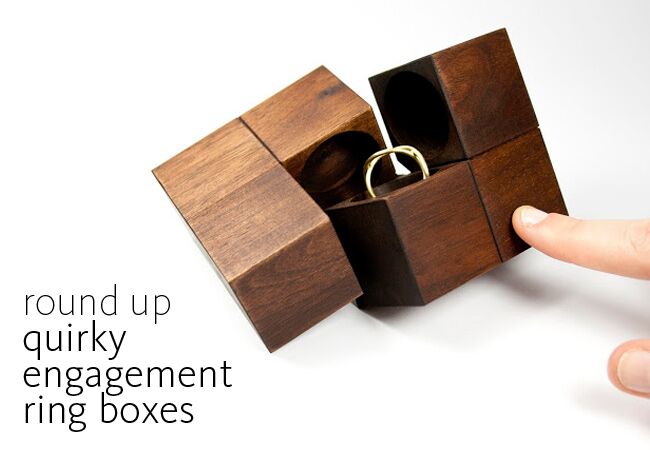 special engagement ring box