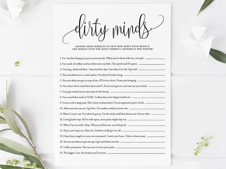 20 Hilarious, CrowdPleasing Printable Bachelorette Party Games