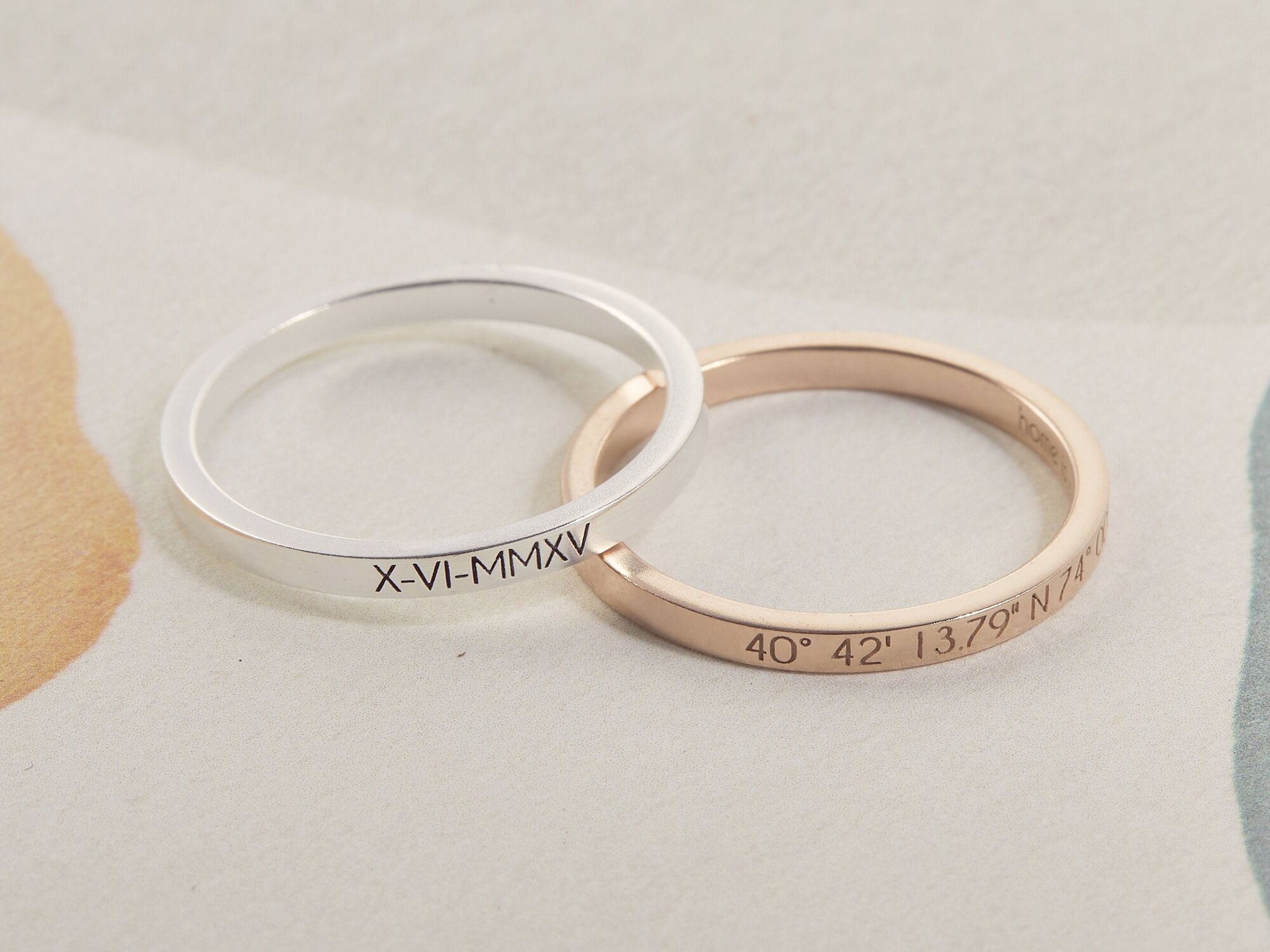 matching promise rings for men and women