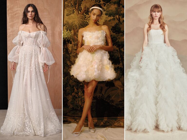 Xu hướng váy cưới năm 2022  váy cưới màu trắng