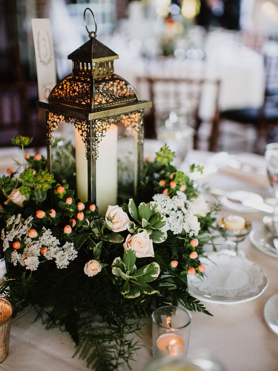 wedding table lanterns