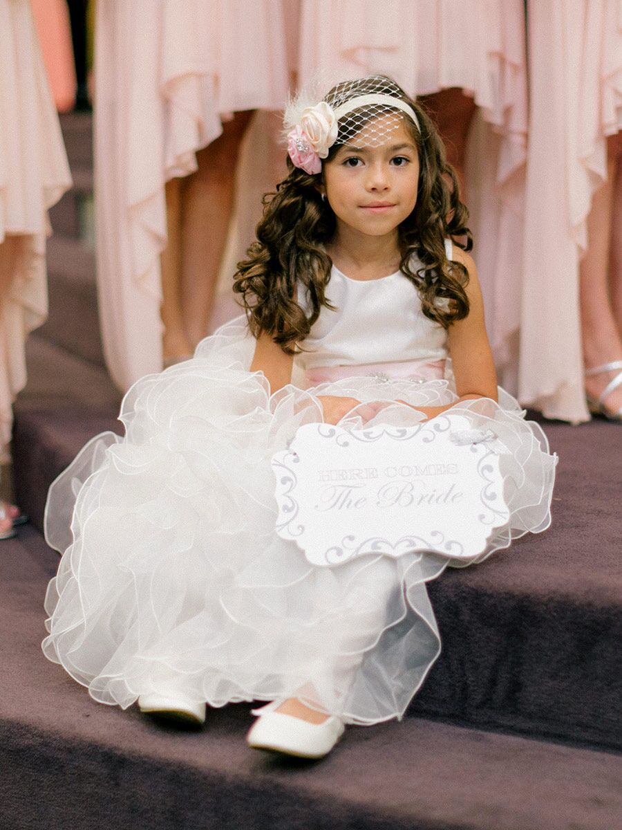 childrens bridesmaid headbands