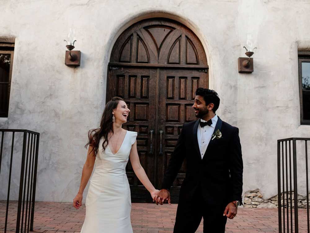 simple wedding bride