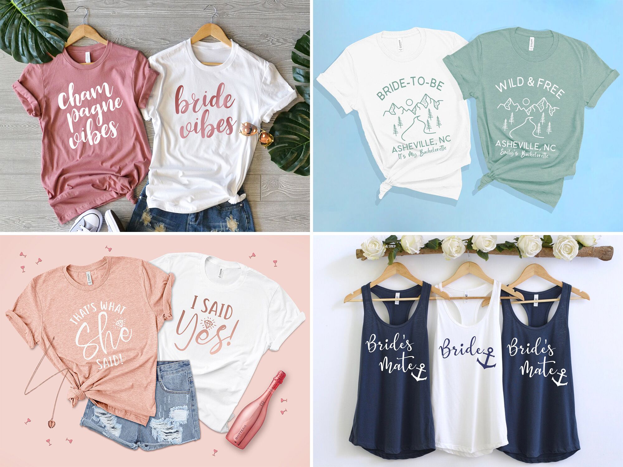 bikini t shirt bride