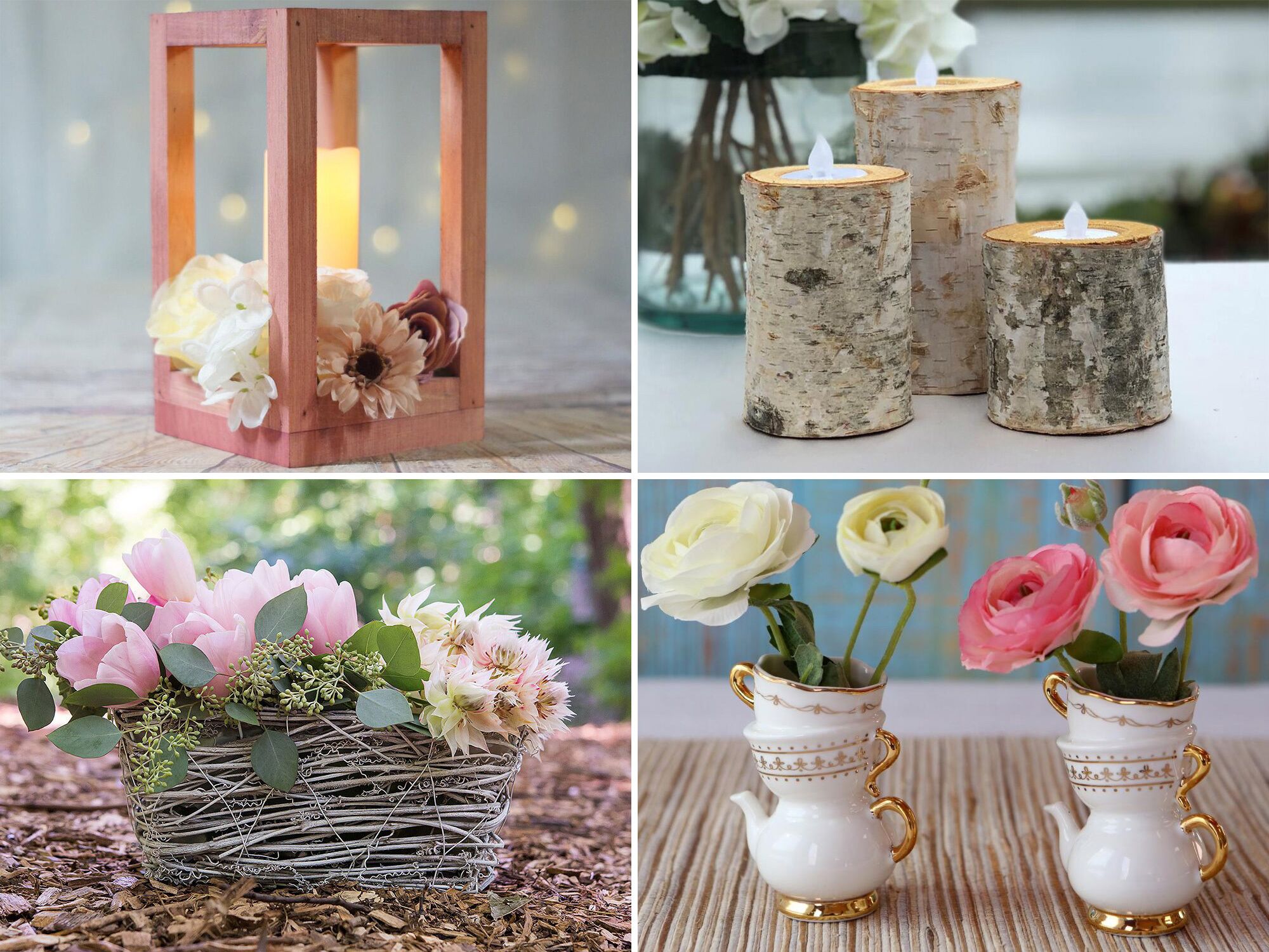 34 Beautiful And Affordable Bridal Shower Centerpieces