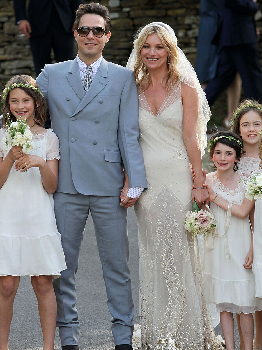 rochia de mireasă a lui Kate Moss's wedding dress