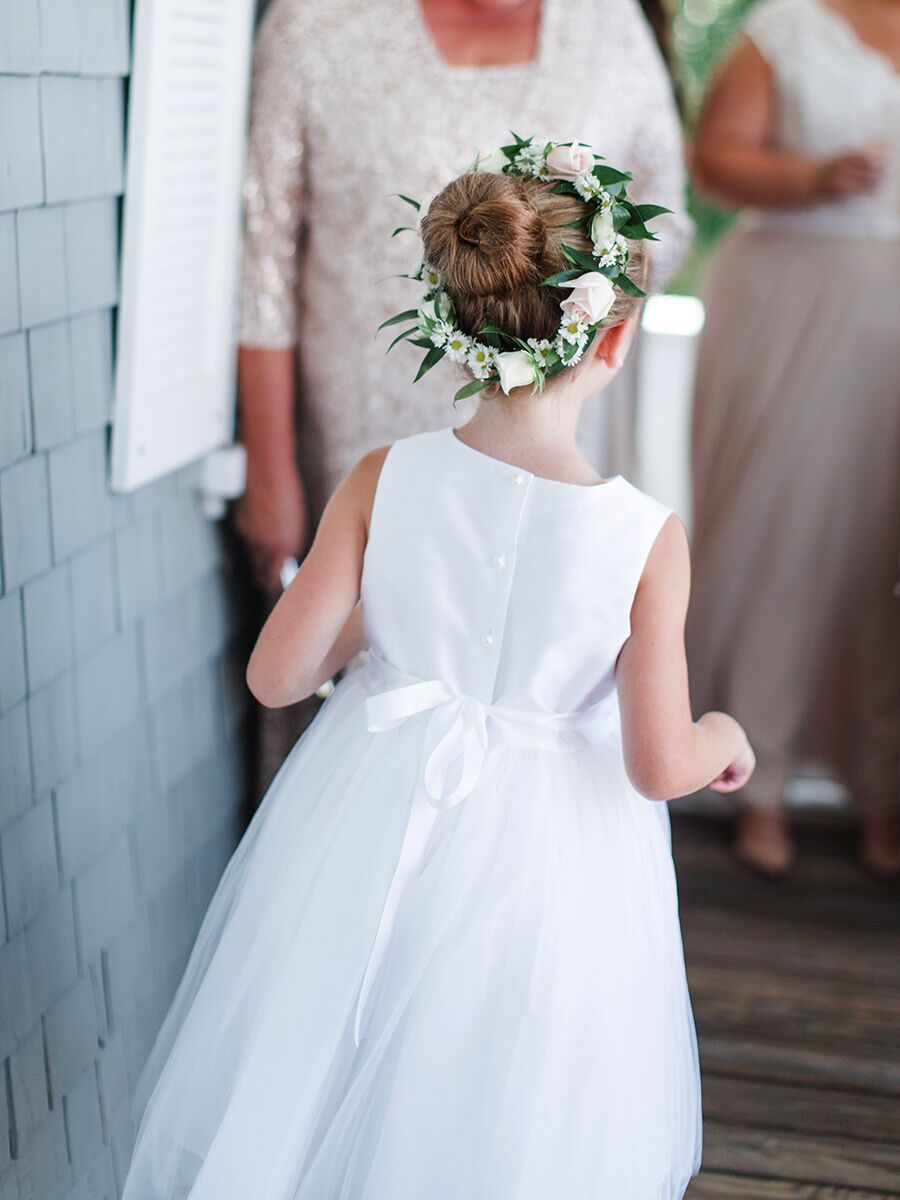 grown up flower girl