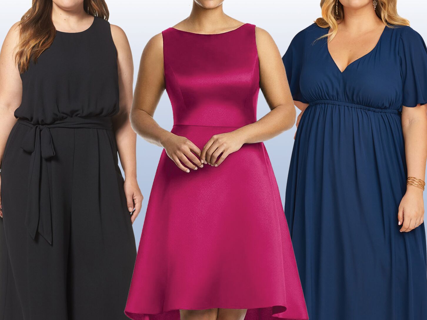 plus size party wear suits