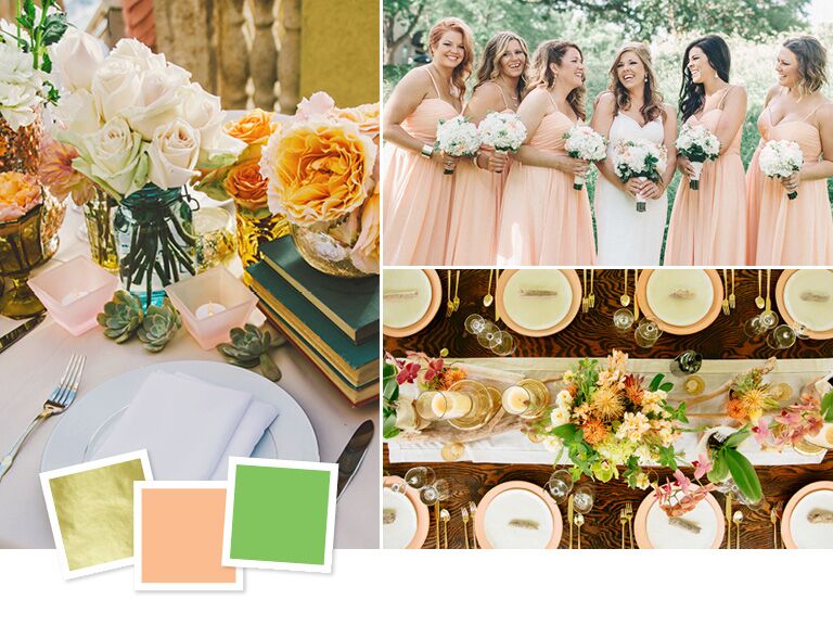15 Wedding Color Schemes For Every Season