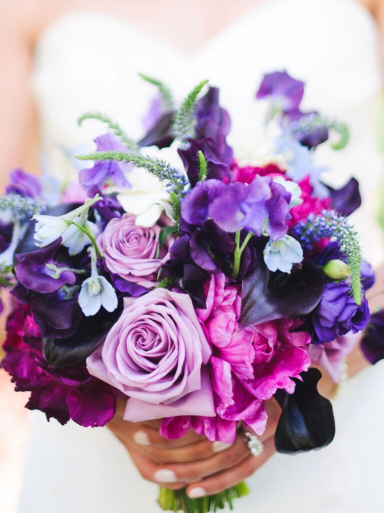 16 Purple Bouquet Ideas And The Flower Names Too