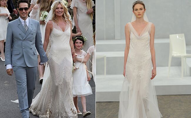 Celebrate Kate Moss's Wedding Anniversary With These 5 Look-Alike Wedd