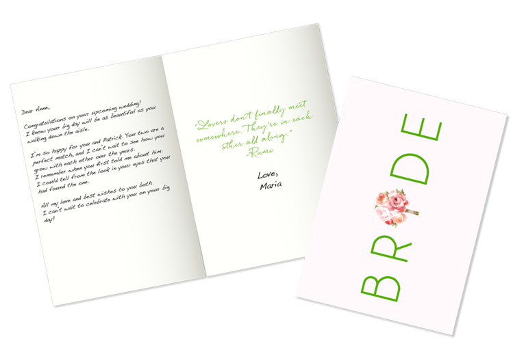 Bridal Shower Wishes What To Write In A Bridal Shower Card