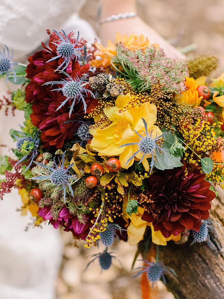 Wildflower Bouquets: The Best Wildflower Bouquets from Real Weddings