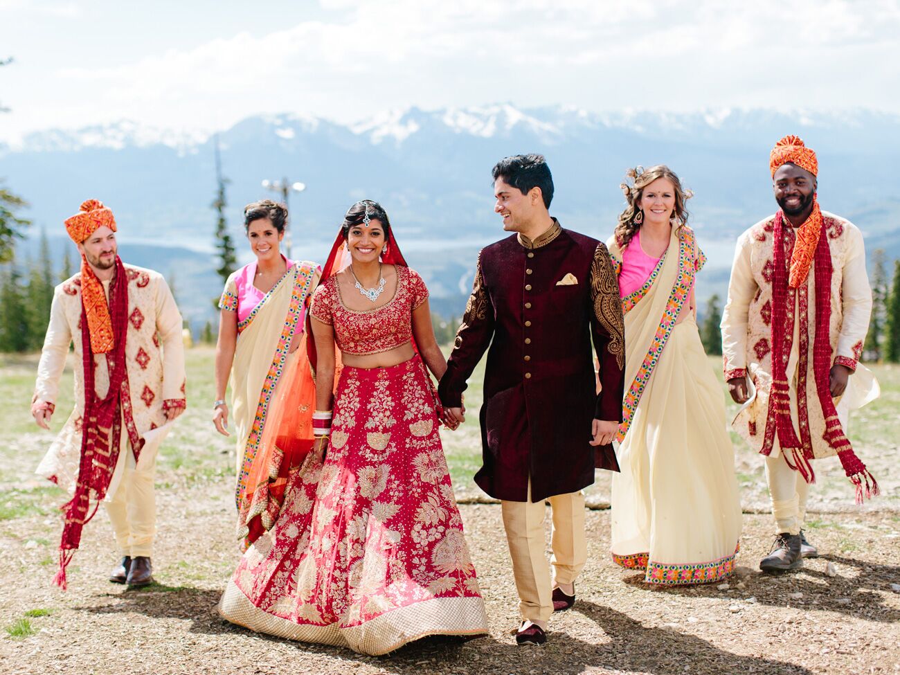 simple wedding indian dresses