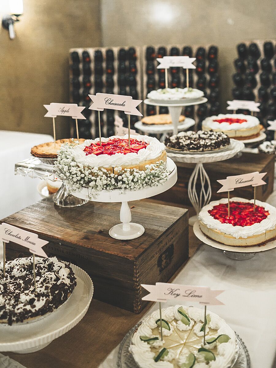 20 Creative Wedding Dessert Buffet Ideas