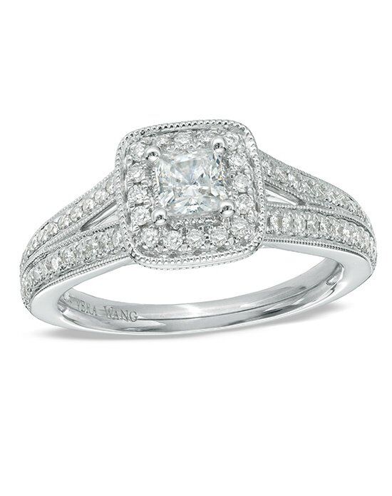 Vintage style engagement rings zales