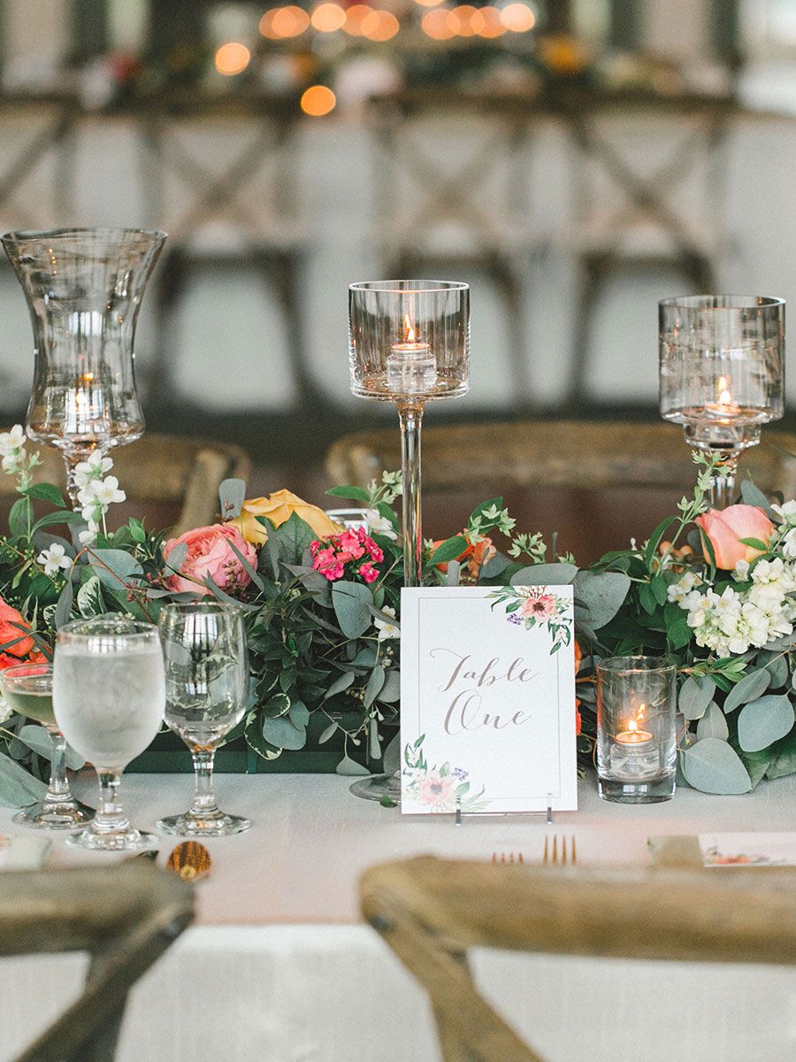 Des idées de centres de table non-floral avec bougies