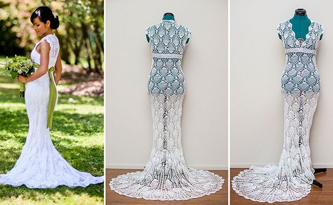 Featured image of post Crochet Wedding Dress Diy