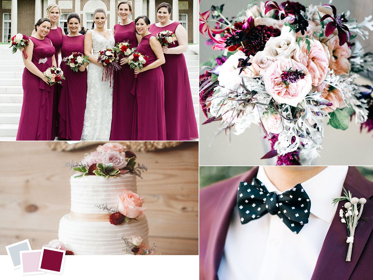 5 Winter Wedding Color Schemes So Good They Ll Give You The Chills Wilkie Winter Wedding Colors Wedding Color Schemes Winter Wedding Colors