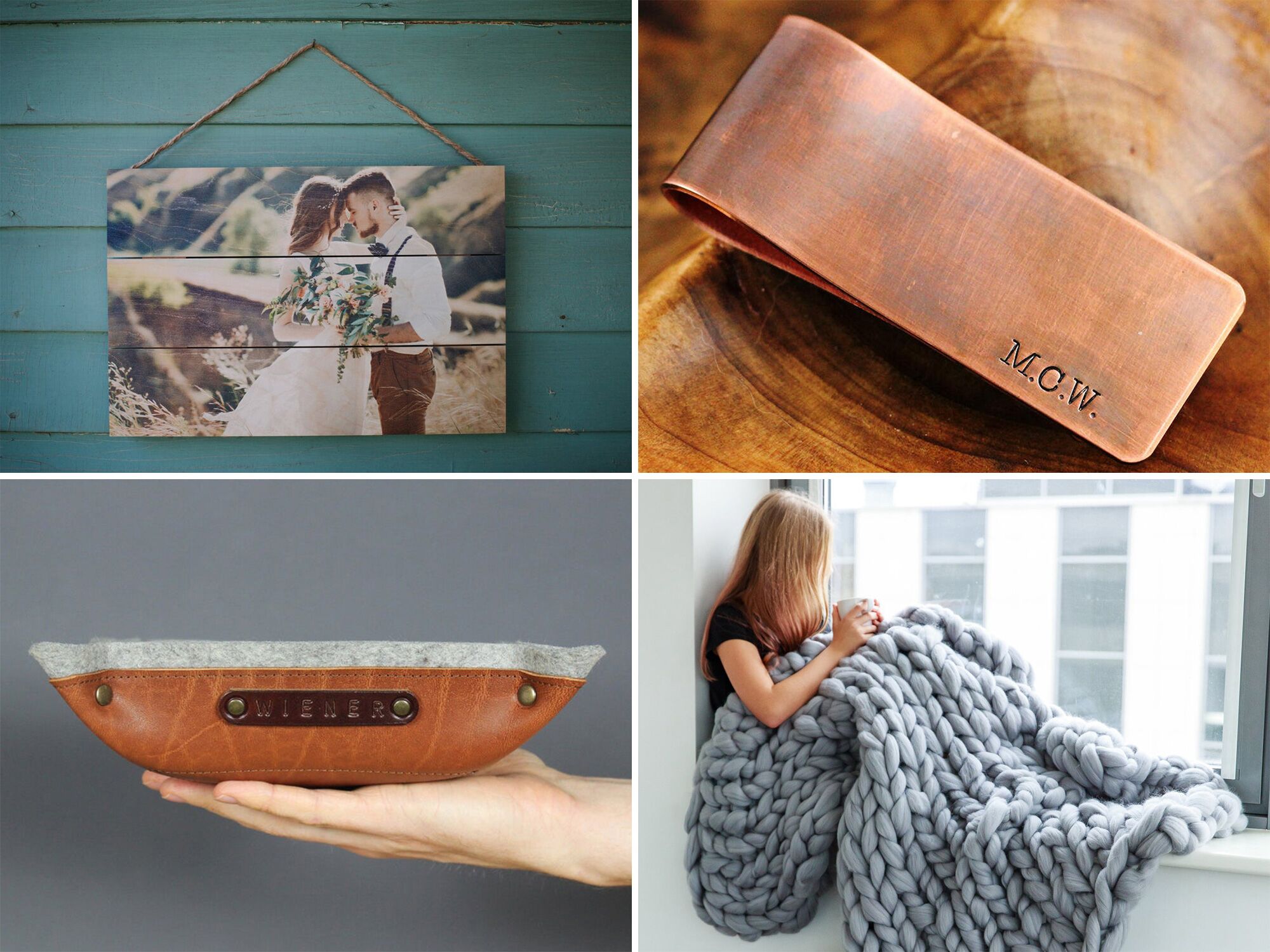 copper and wool anniversary gifts for him