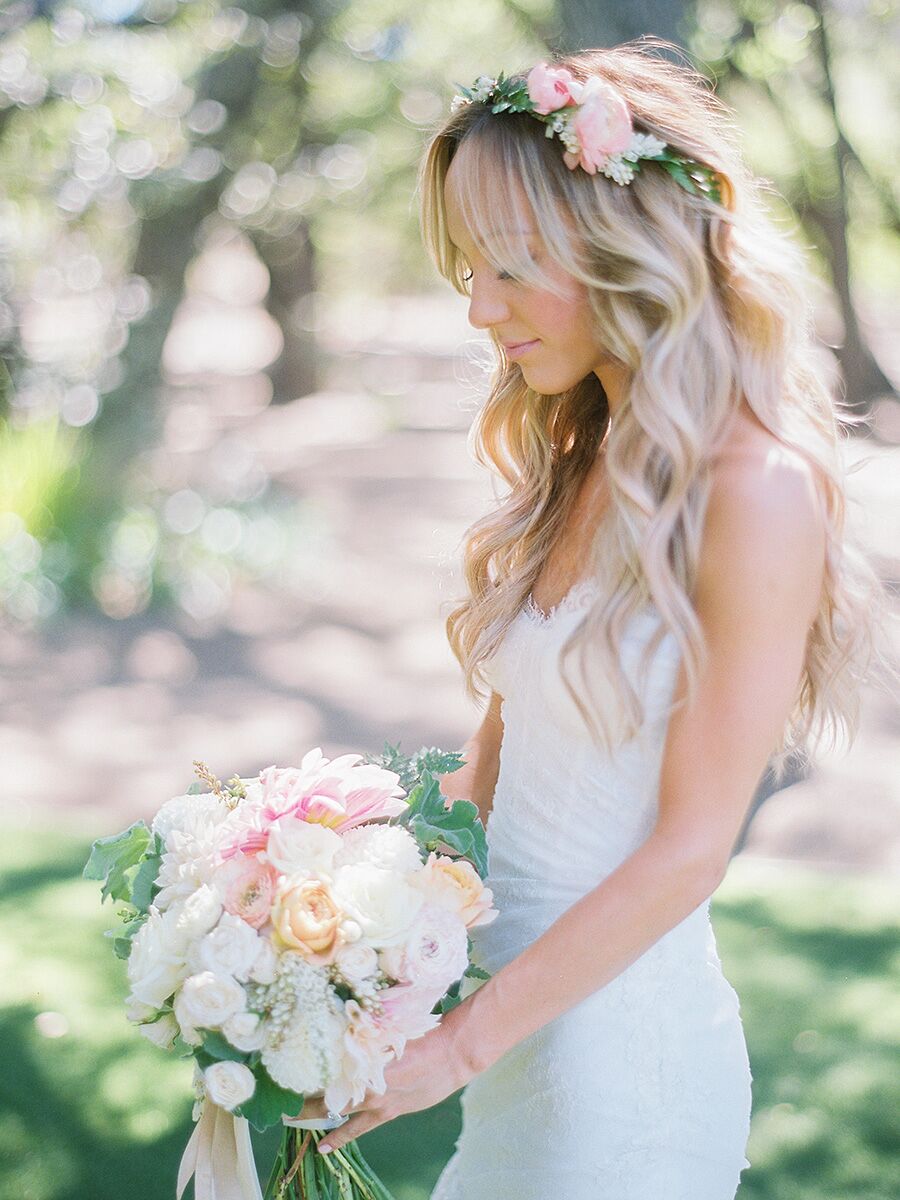 wedding hair flowers