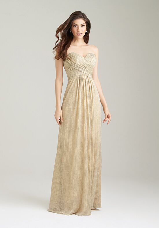 Gold bridesmaid dresses images