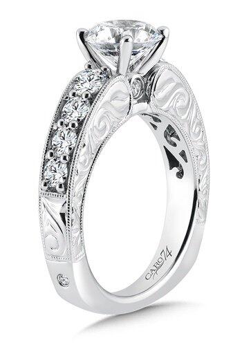 Caro 74 CR518W Wedding Ring - The Knot