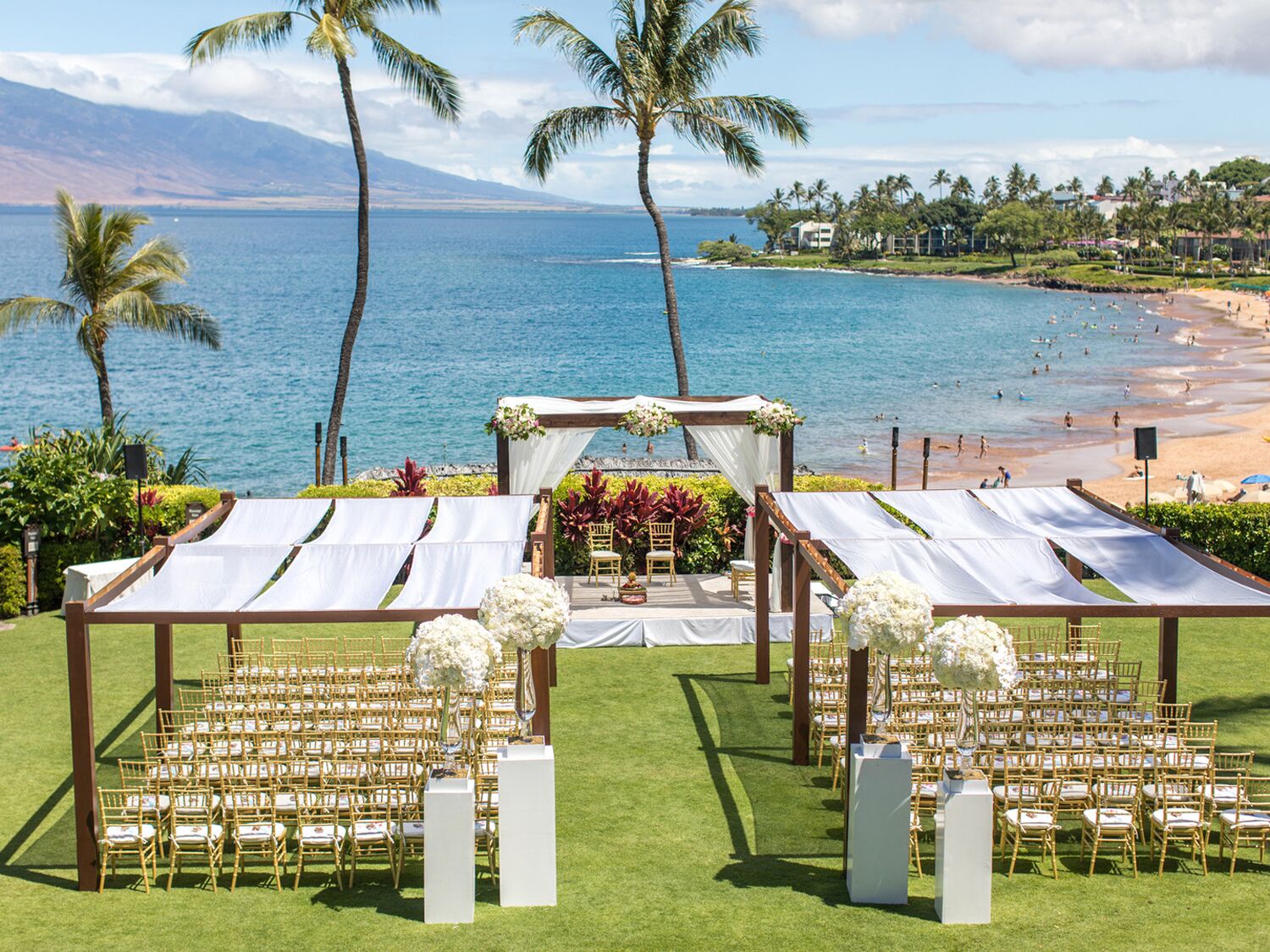 Four Seasons Resort Maui at Wailea Hawaii. Destination Wedding