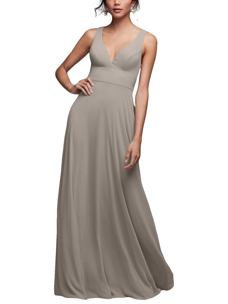 44 Stunning Gray Bridesmaid Dresses The Knot