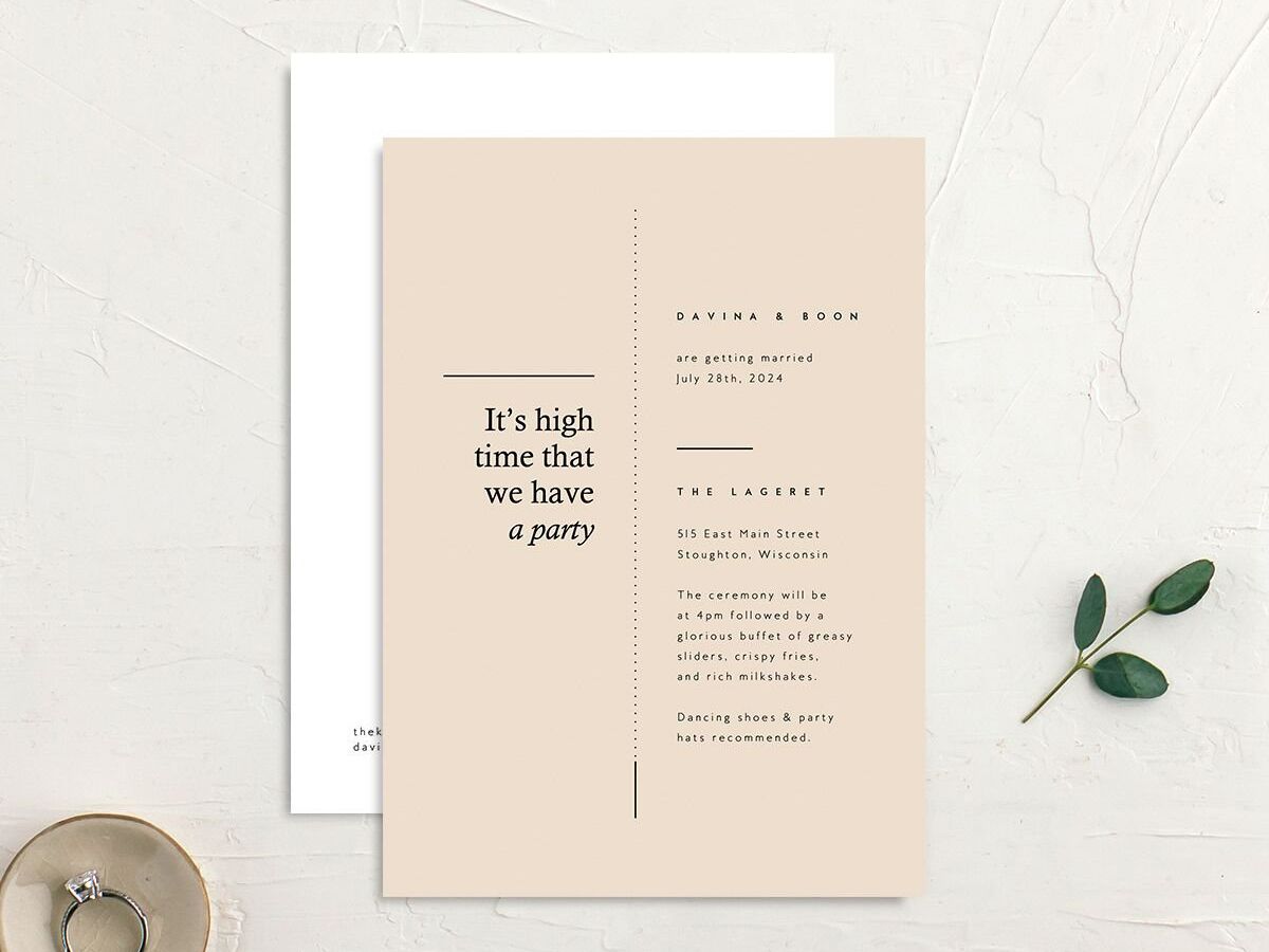 How To Address Wedding Invitations