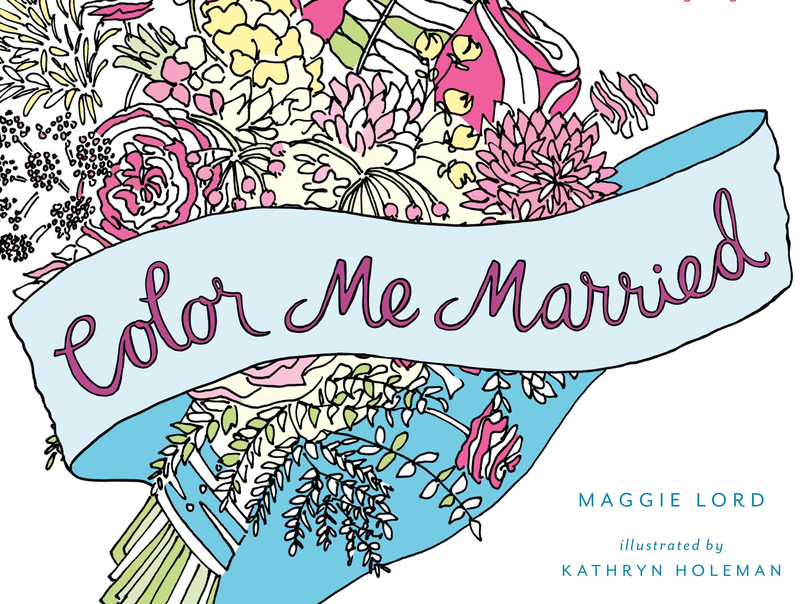 Download How To Add The Coloring Book Trend Into Your Wedding Day Details