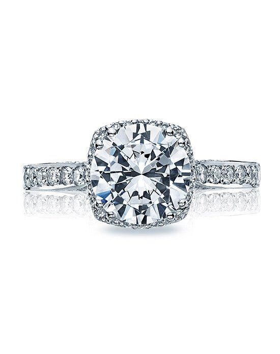 Asscher cut engagement rings tacori