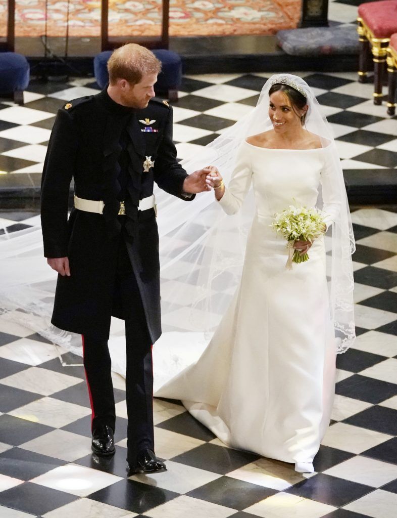 Meghan Markle svatební šaty's wedding dress