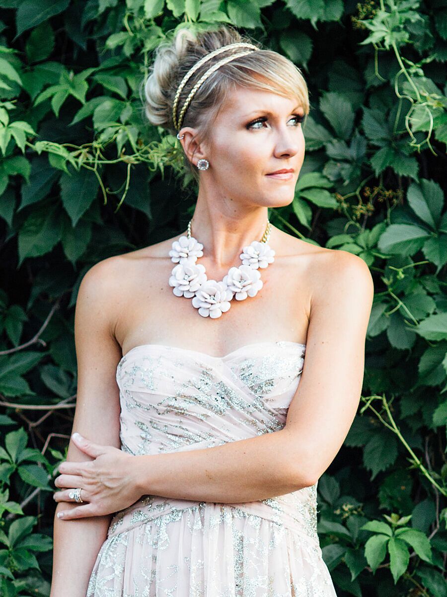 The Best Wedding Hairstyles for Strapless Dresses