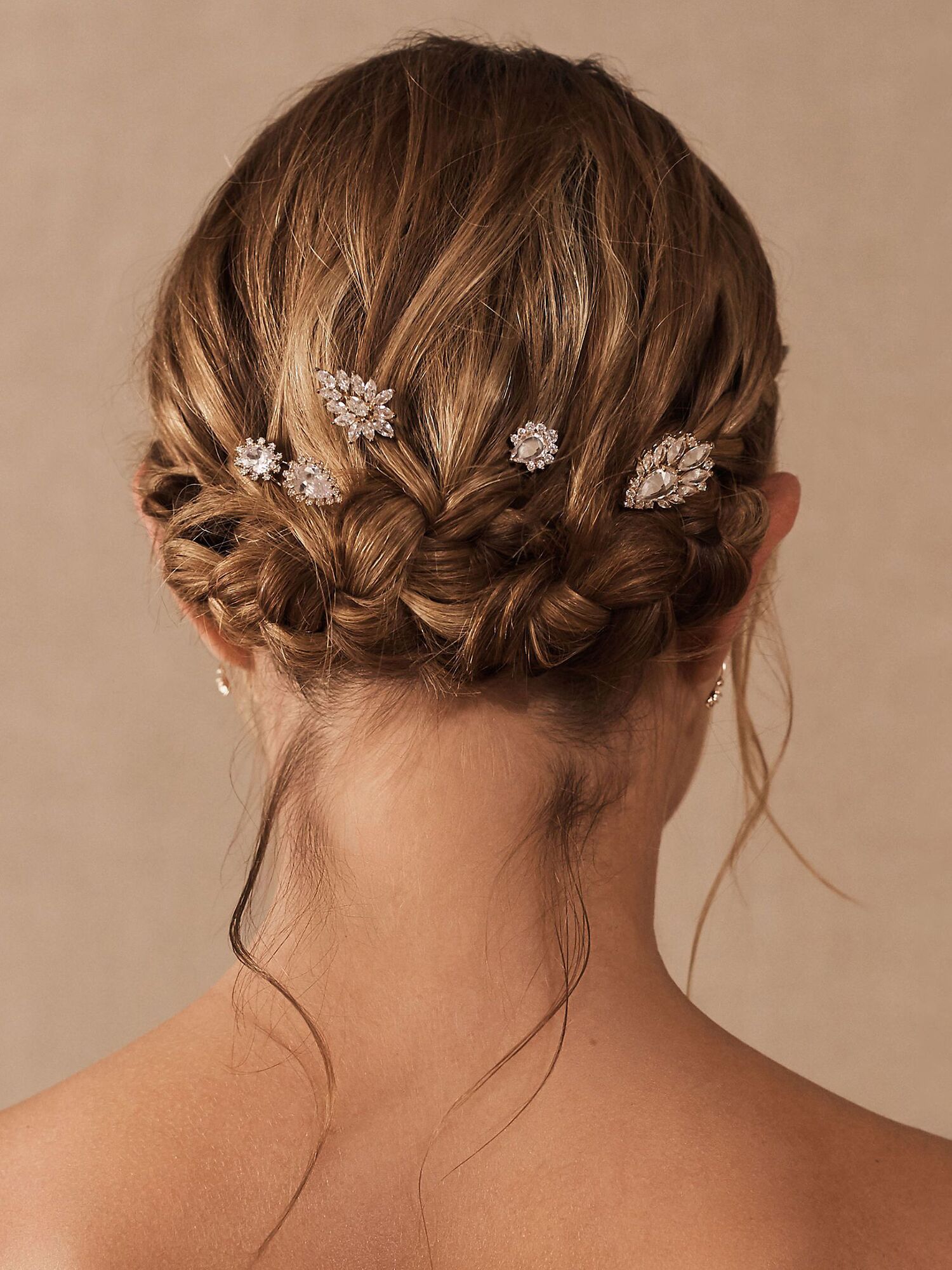 bridesmaid hair clips