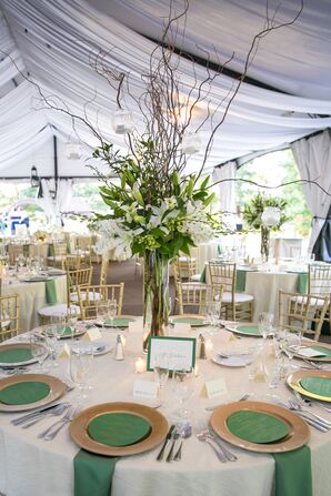 Emerald Green Wedding Decorations & Accents