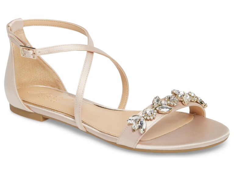 25 Flat Wedding Shoes Fancy Enough for Your Special Day