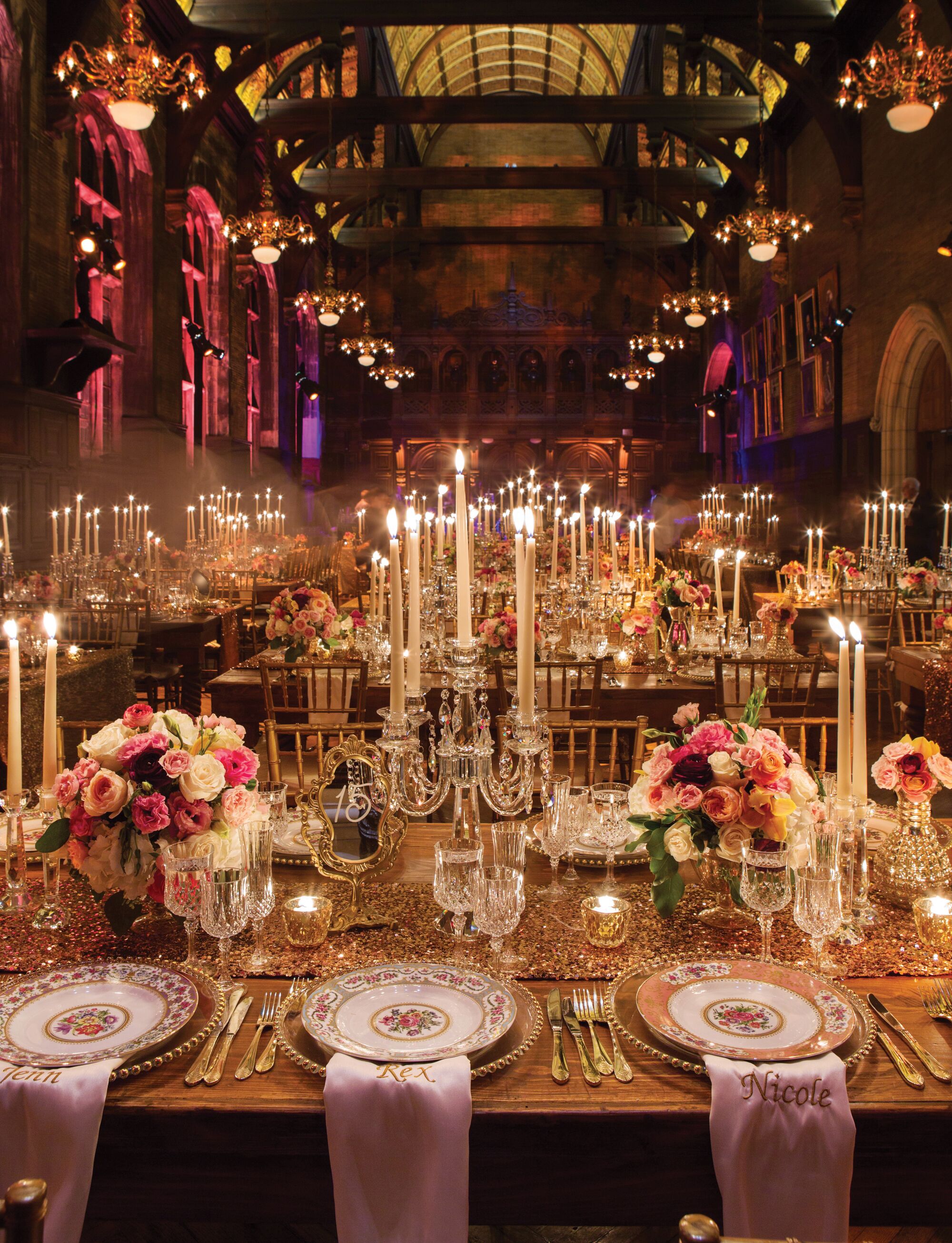 wedding reception table decoration ideas