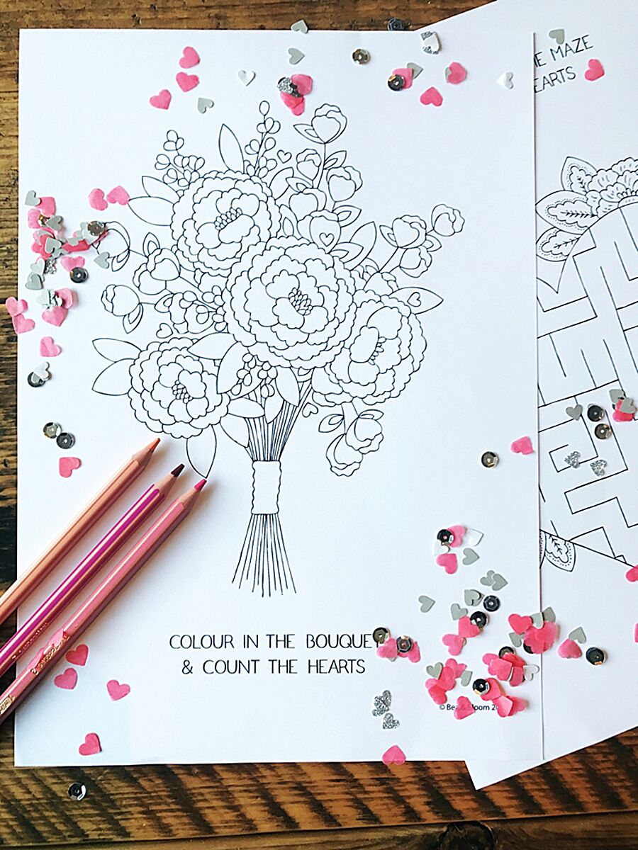 family fun pack coloring pages